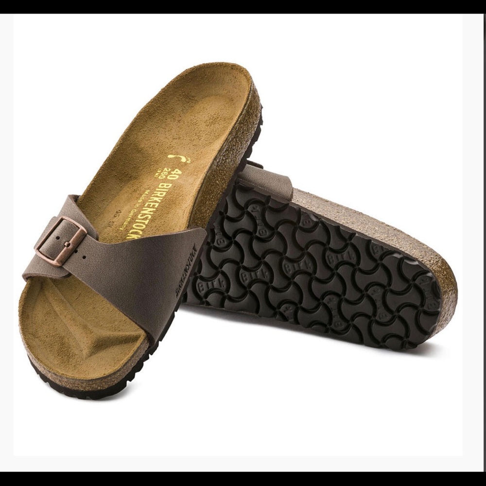 Birkenstock Madrid Mocha Brown Size 37